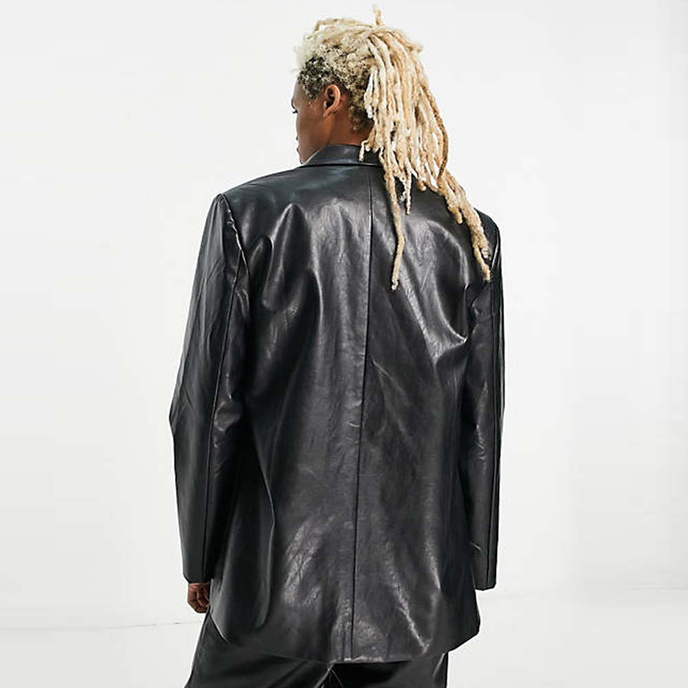 Leather Blazer