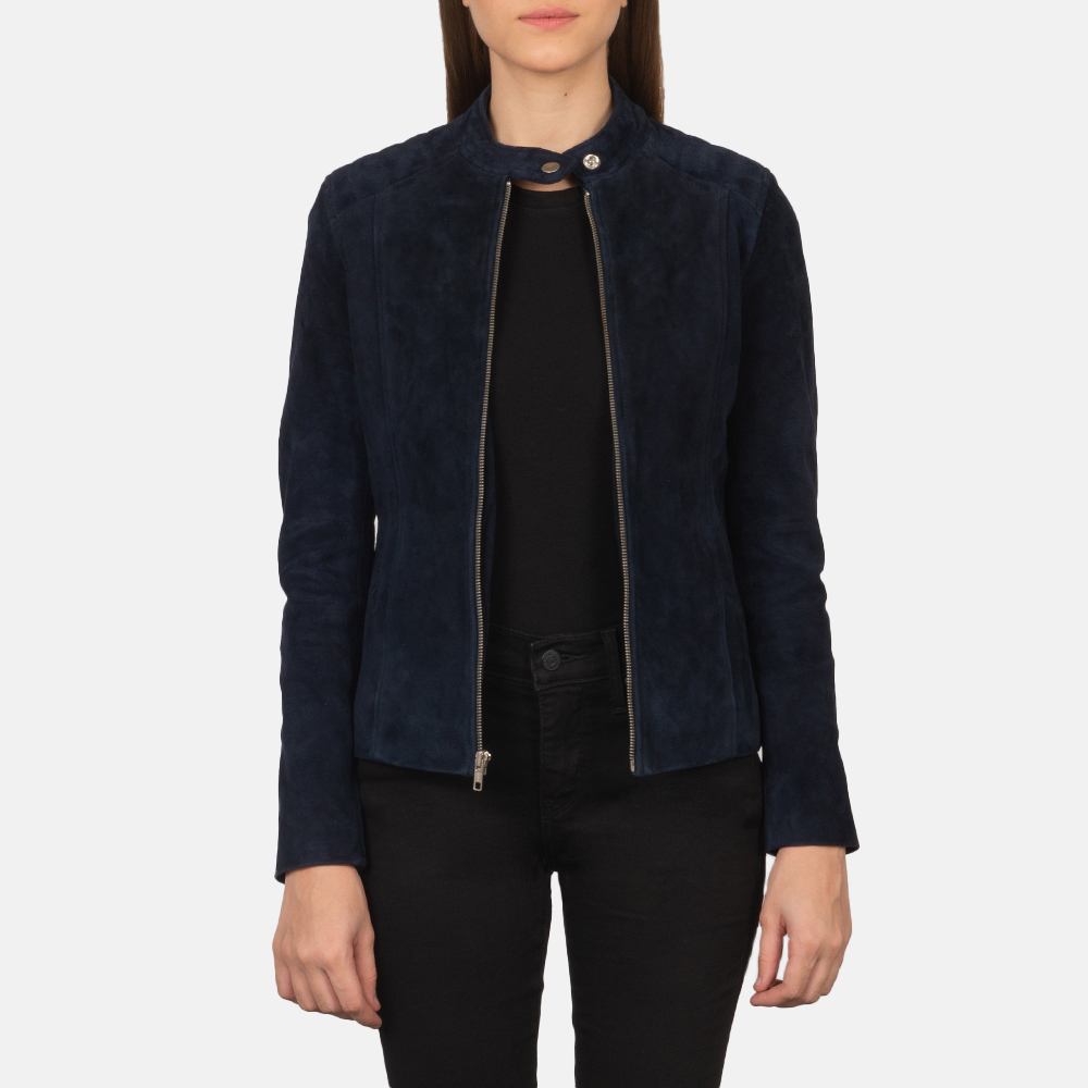 Suede Blue Jacket