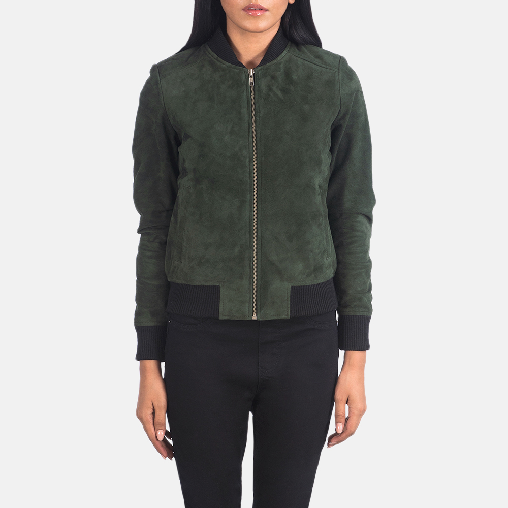 Suede Green Jacket
