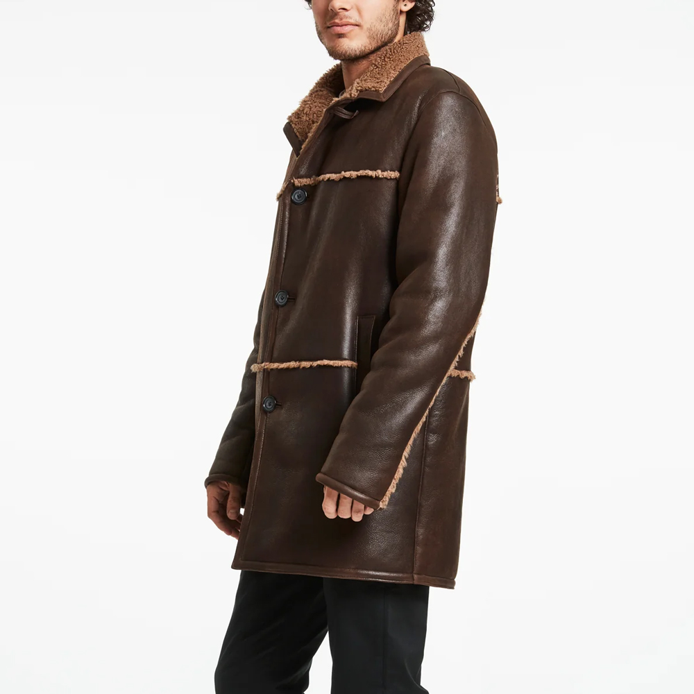 Shearling Coat  Soho Man