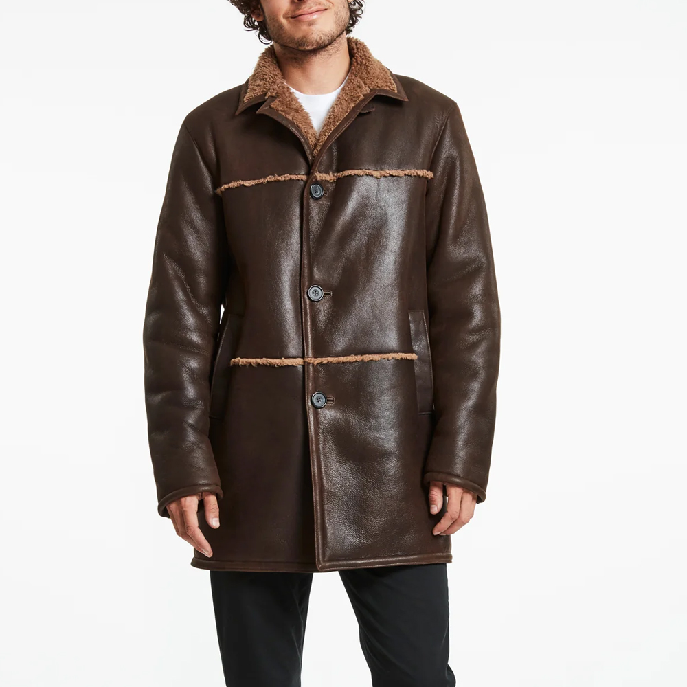 Shearling Coat  Soho Man